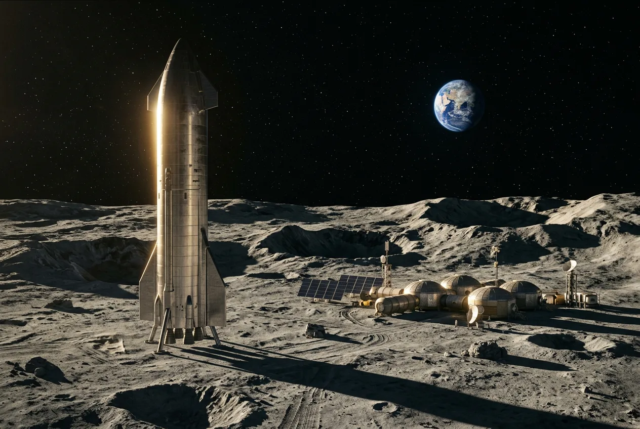 Elon Musk's plan for the Moon: inside SpaceX's "self-growing city"